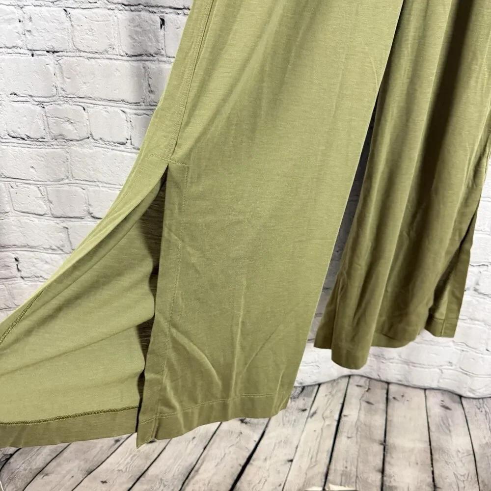 Lululemon Tank Top Jumpsuit In Bronze Green Women Size 4 Athleisure Loungewear
